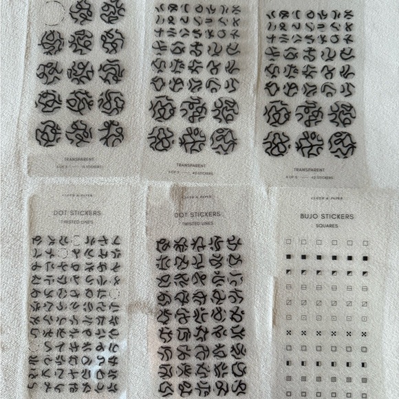 Cloth & Paper Colorful Sticker Bundle - Picture 6 of 8